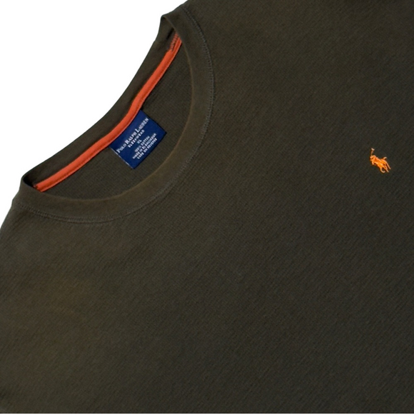 Polo Ralph Lauren Other - 🔥Ralph Lauren Moss Green Sleepwear Night Shirt with Orange Pony Size XL